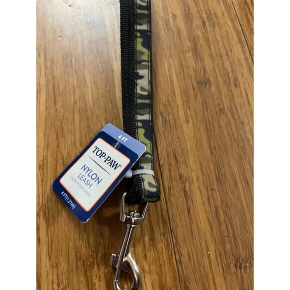 Top Paw 4’ Nylon Camo Leash- NEW - Picture 2 of 3